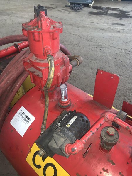 50 GALLON MOBILE PNEUMATIC FLUID TRANSFER TANK: STOCK #12291