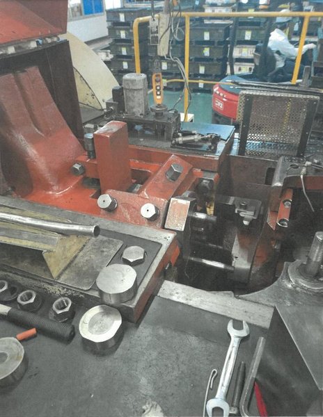 National Model 1000 High Speed Double Stroke Roller Header