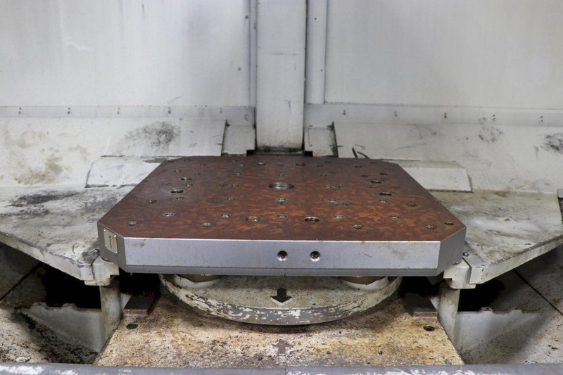 Okuma MA-600HII CNC Horizontal Machining Center, 2019 – Chip Conveyor, Through Spindle Coolant