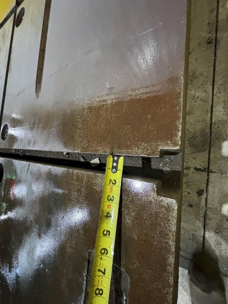 60&quot; X 90.5&quot; X 13&quot; T SLOTTED FLOOR PLATE: STOCK 11835