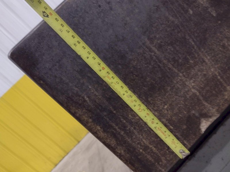 60&quot; X 56&quot; X 12&quot; STARRETT GRANITE SURFACE PRECISION INSPECTION PLATE TABLE: STOCK #22444