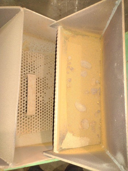 13&quot; WIDE GOFF MODEL #15E13 PORTABLE SHOT BLAST CLEANING UNIT: STOCK #19817