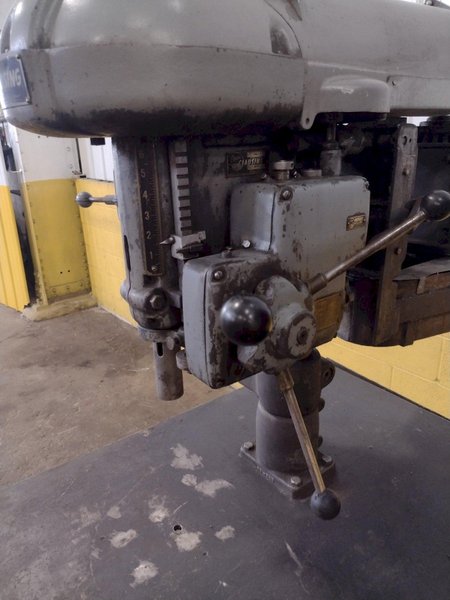 2 SPINDLE 20&quot; ATLAS CLAUSING MODEL #1800 GANG DRILL WITH POWER FEED: STOCK #16676