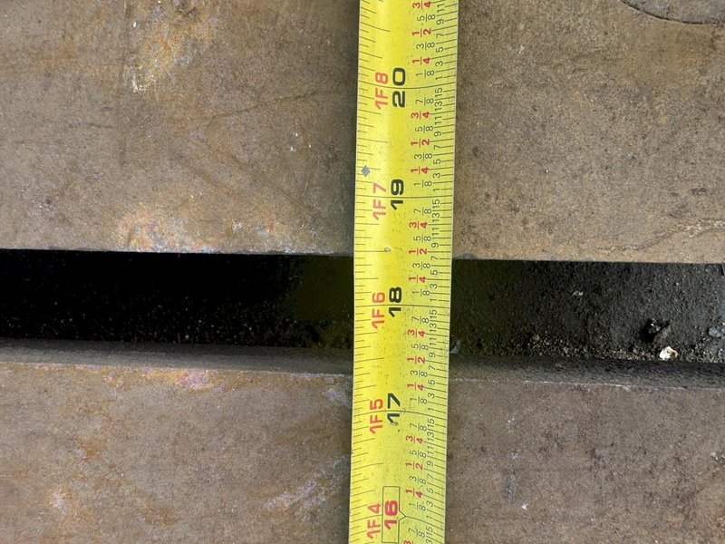 10' X 15' T SLOTTED FLOOR PLATE: STOCK #81453