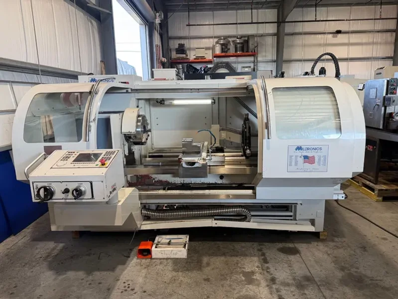 MILLTRONICS ML28  28”/ 39” x 60”cc CNC Lathe 4.25” SB 2003’ #8099