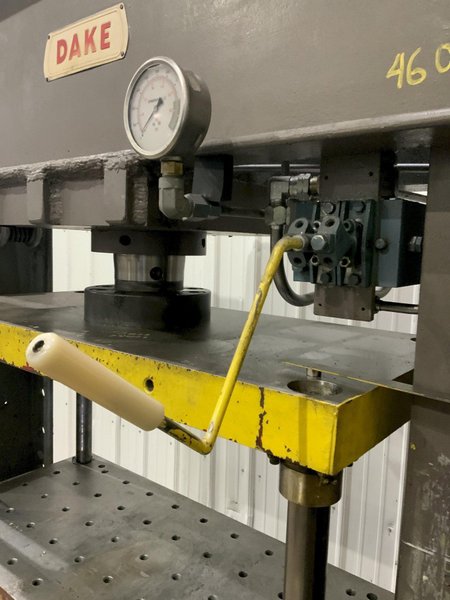 175 TON DAKE MODEL 908-175 HYDRAULIC H FRAME PRESS: STOCK #80885