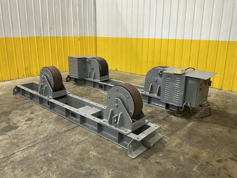 30 TON ROMAR MODEL #PR 30/45 DM POWER &amp; IDLER SET TANK TURNING ROLLS: YOBRO #25218