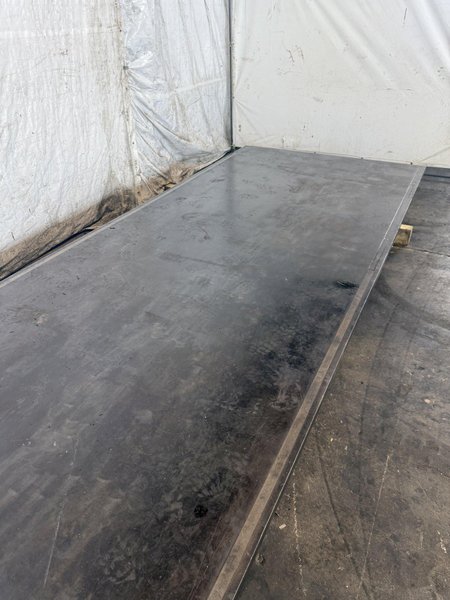 72" X 288" X 12 CAST IRON LAYOUT TABLE.STOCK # 1002725
