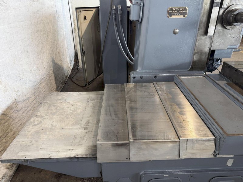 4" DEVLIEG 4H-60 SPIRAMATIC HORIZONTAL BORING MILL. STOCK # 0220326