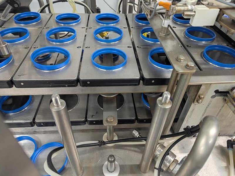 Pack Line PX6-3 Rotary Cup Filling and Sealing Machine