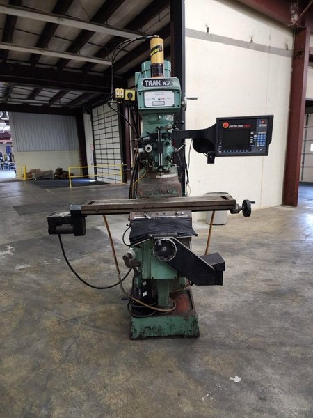 Southwestern Industries TRAK K3SX-3 MILL, Prototrak SMX CNC Control, 3 Axis, 2012