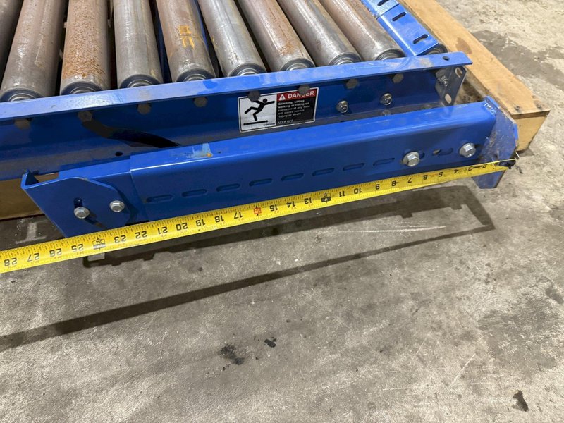 48&quot; X 96&quot; LEWCO ROLLER CONVEYOR: STOCK #23307