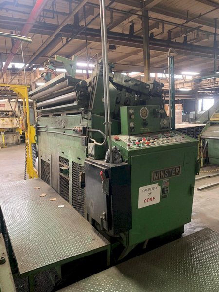 20,000# X 74&quot; X .125&quot; MINSTER Servo Feedline