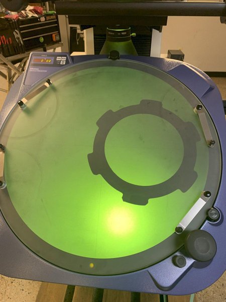 20&quot; MITUTOYO Model PV5100 Vertical Beam Floor Model Profile Projector / Optical Comparator