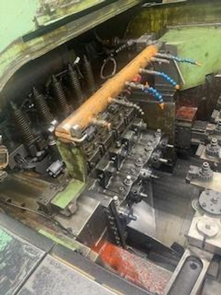 SAKAMURA #BPF-540, 6-STATION 5-DIE PARTS FORMER w/UNIVERSAL TRANSFER