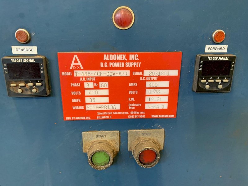 GLI MODEL #P53 pH/ORP ANALYZER WASTE WATER POWER SUPPLY SYSTEM: STOCK #13504