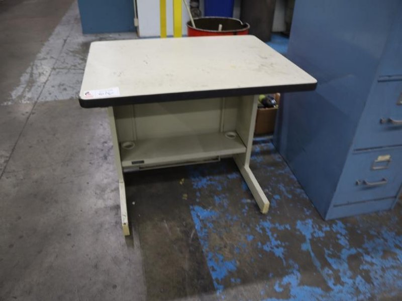 Small Office Side Table with Lower Shelf- Auction Item