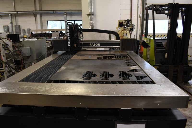 5′ x 10′ Komatsu Rasor KCR1251 Plasma, 1999 – Factory Rebuilt