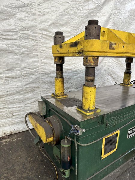 80 TON BRADBURY 4 POST CUTOFF PRESS: STOCK #77741