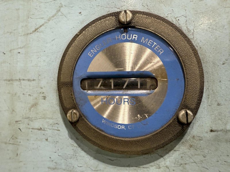 72” TABLE PANGBORN MODEL LK ROTOBLAST SHOT BLAST MACHINE: YOBRO #24357