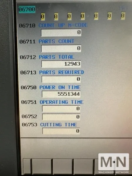 SNK HPS-120-B/5 CNC 5-Axis Horizontal Machining Center, 2008