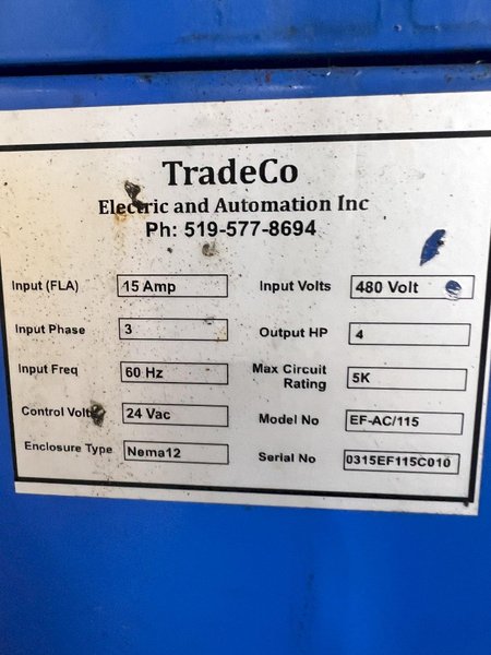 4.5&quot; SOCO MODEL EF-AC/115 TUBE END CHAMFERING MACHINE: STOCK #21042