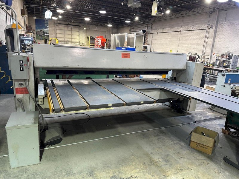 126" x 14 GAUGE RAS TURBOBEND PLUS MODEL #62.30 CNC FOLDER &amp; BENDER MACHINE W/ SYSTEM 5000 CONTROLS : YOBRO 24956