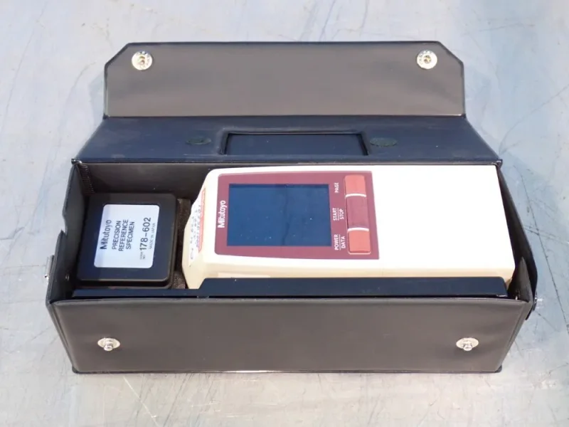 MITUTOYO PORTABLE SURFACE ROUGHNESS TESTER W/CASE  -  178-561-02A
