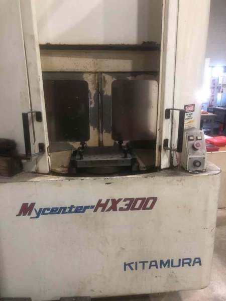Kitamura Mycenter HX300 HMC, 2001 – Fanuc Control, Low Hours, 15k Spindle, Tombstones Included
