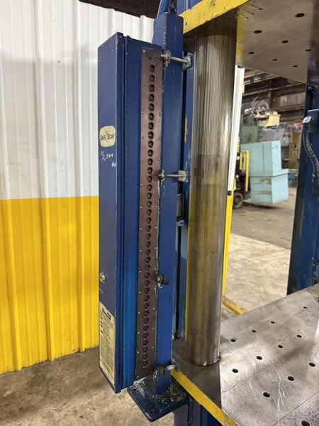 75 TON DAKE MODEL #18-558 HYDRAULIC 4-POST PRESS,  23&quot; STROKE: YOBRO #24094