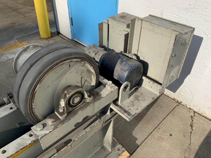 10 TON RANSOME TANK ROLL SET ON ADJUSTABLE TRACK: STOCK #81221
