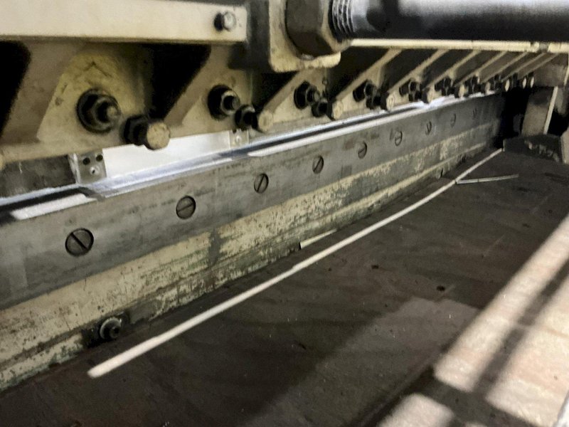 48" X 1/8" MORGAN MODEL #SC4125 MECHANICAL POWER METAL SHEAR: YOBRO #26215