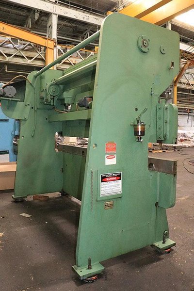 90 Ton x 10 FT. CHICAGO DREIS &amp; KRUMP MECH. PRESS BRAKE MODEL 810-L