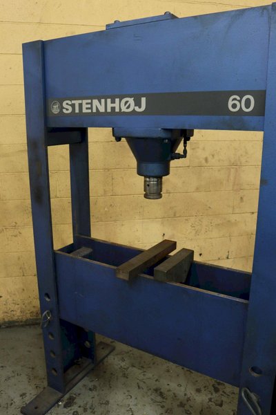 66 TON STENHOJ HYDRAULIC H FRAME PRESS: STOCK #73108