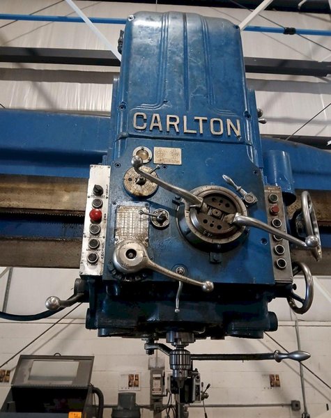 8&#039; x 19&quot; CARLTON MODEL #4A RADIAL ARM DRILL: YOBRO #24183