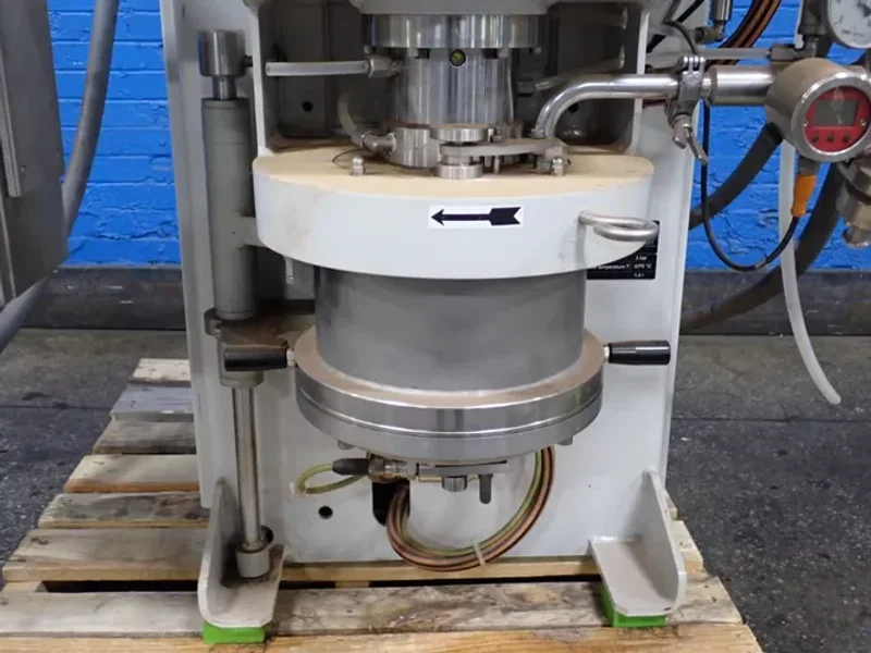 BUHLER 3 BAR VERTICAL ANNULAR BEAD MILL  -  FDCR 1MMX1