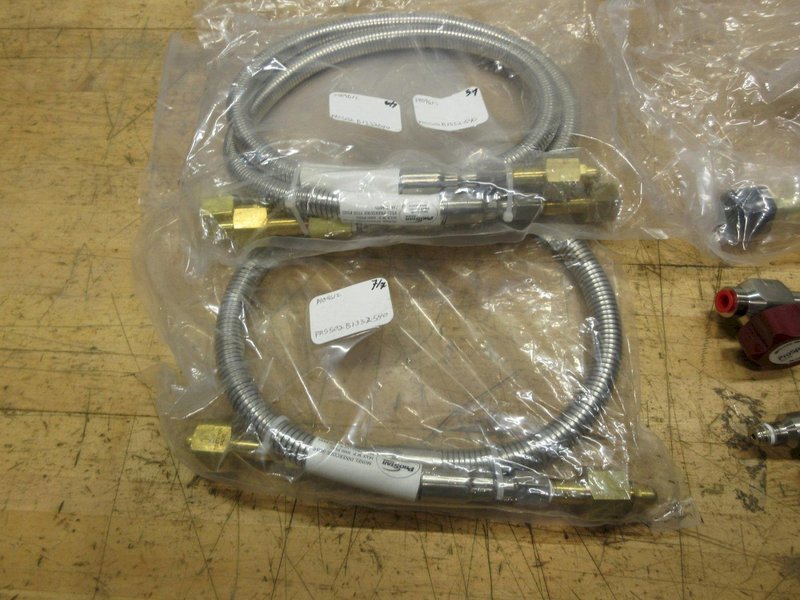 ProStar/ProSpec Platinum SST and Brass Gas Pressure Valves, Tubing, Assorting Fittings *** New Unused ***- Auction Item