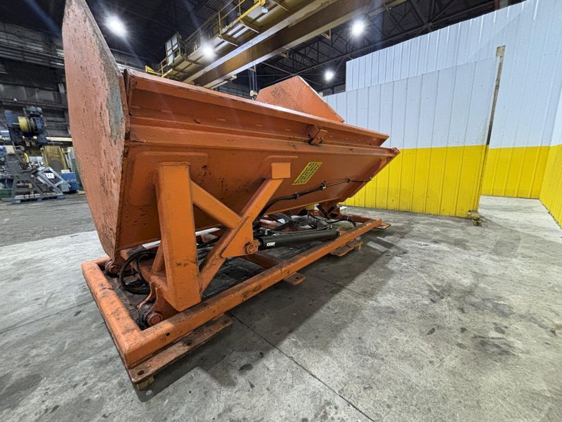50&quot; x 70 -&gt; 118&quot; CHERRYS MODEL #PSR-118VB PALLET INVERTER, FLIPPER, ROLLOVER MACHINE: STOCK #23223