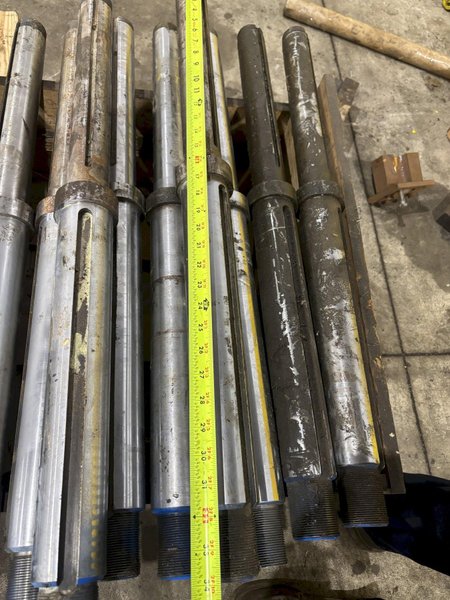 2.5&quot; DAHLSTROM ROLLFORMER PARTS, SHAFT ARBORS, GEARS, SIDE PASSES &amp; MORE: STOCK #22621