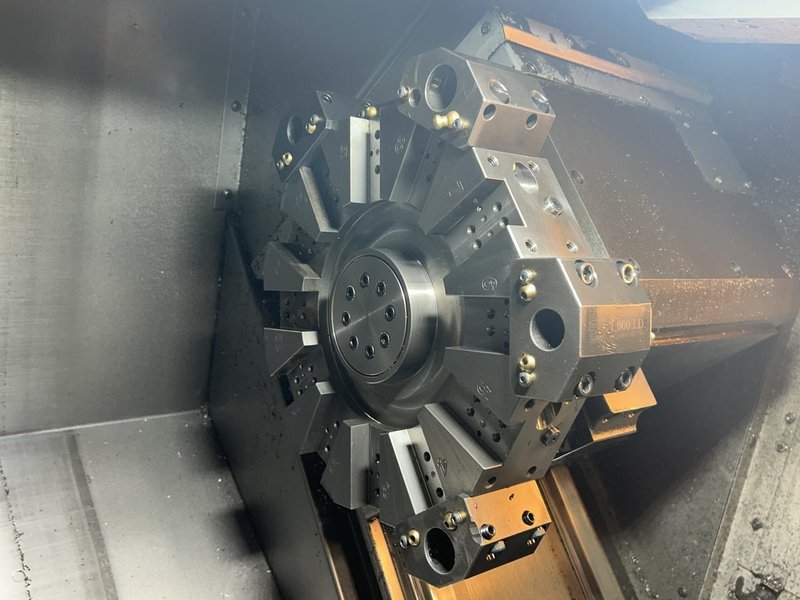 Haas ST-10 CNC Lathe, 2013 – Tool Presetter, Chip Auger