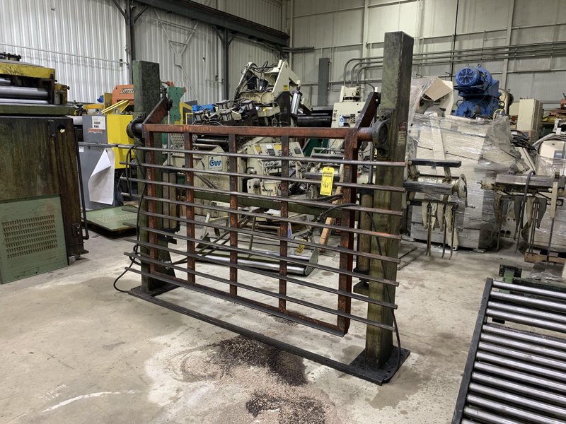 AFI Air Feeds Inc - Double End Coil Reel and Powered Coil Straightener 15,000 Lbs x 48" Wide