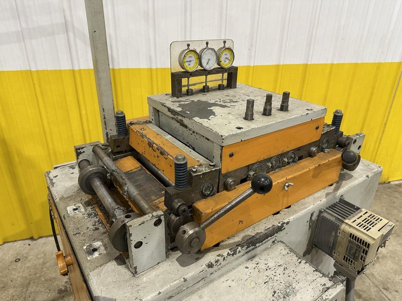 10&quot; x .130&quot; DURANT JACO MODEL #VS-MD-10 POWERED COIL STRAIGHTENER: STOCK #23071