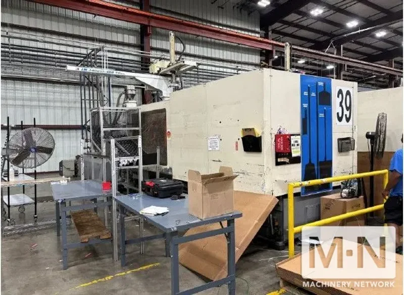 720 TON 132 OZ NISSEI MODEL FV660-310L INJECTION MOLDING MACHINE MFG 2007