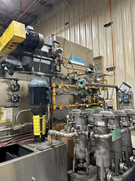 FPI SYSTEMS STAINLESS STEEL CONVEYORIZED PASS-THROUGH PARTS WASHER: YOBRO #25173