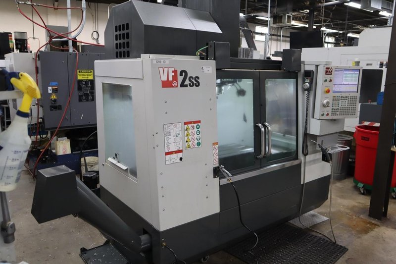 Haas VF-2SS CNC Vertical Machining Center, 12K Spindle, 30 Station SMTC, Probing, 4th Axis Brushless Drive - NEW 2020- Auction Item
