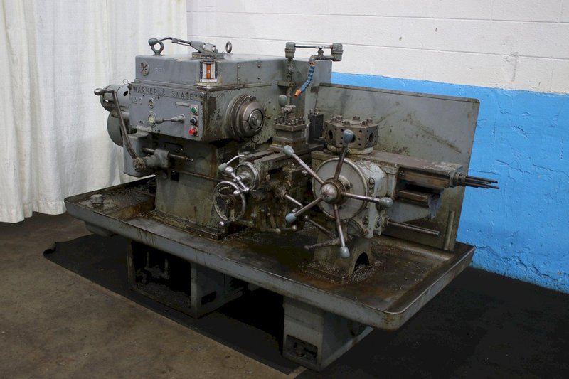 #3 WARNER &amp; SWASEY MODEL #2200  TURRET LATHE STK #76268