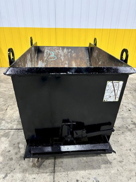 1/2 CU. YARD x 4,000 LBS CAPACITY APEX SELF DUMPING BIN HOPPER: STOCK #21813