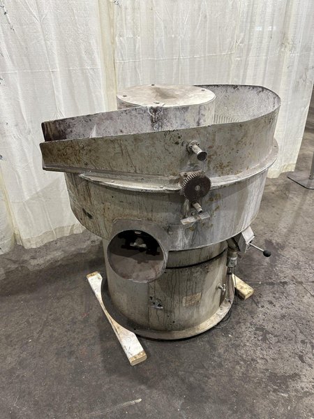 4 CUBIC FT SWECO MODEL FPD4LP, VIBRATORY PARTS FINISHER: STOCK #77372