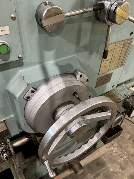 4" NOMURA MODEL #B-100WP TABLE TYPE HORIZONTAL BORING MILL 50 TAPER 96" TRAVEL: YOBRO #25193