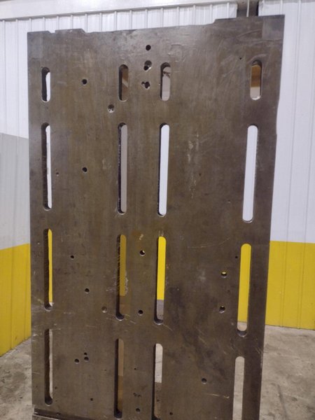 96" H X 36" W X 36" D PRECISION HIGH HEAVY DUTY SLOTTED ANGLE PLATE: STOCK #23015